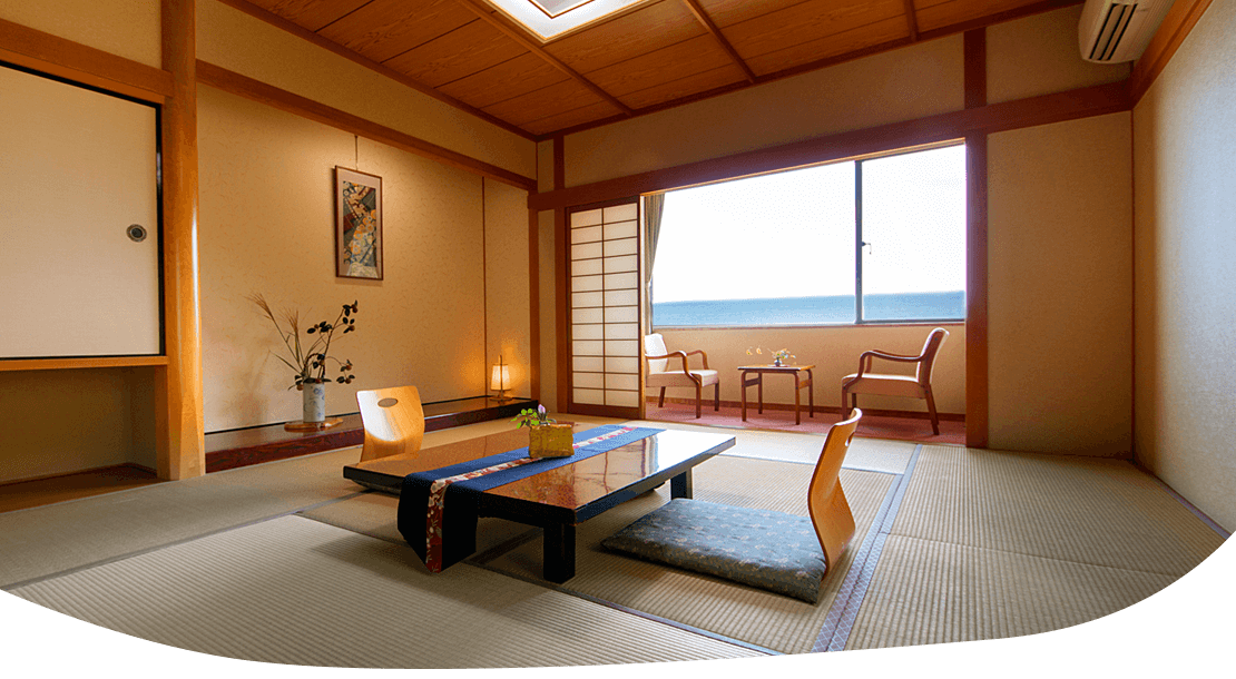 Ocean side Japanese-style room