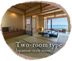 Two-room type Japanese-style room