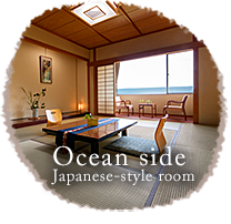 Ocean side Japanese-style room